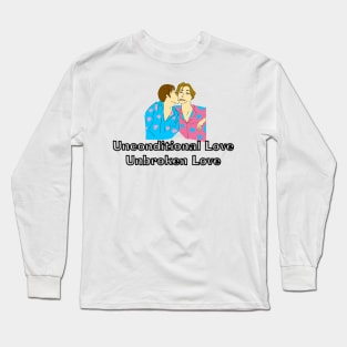 Cute Gay Lover - LGBTQ Unconditional Love ! Long Sleeve T-Shirt